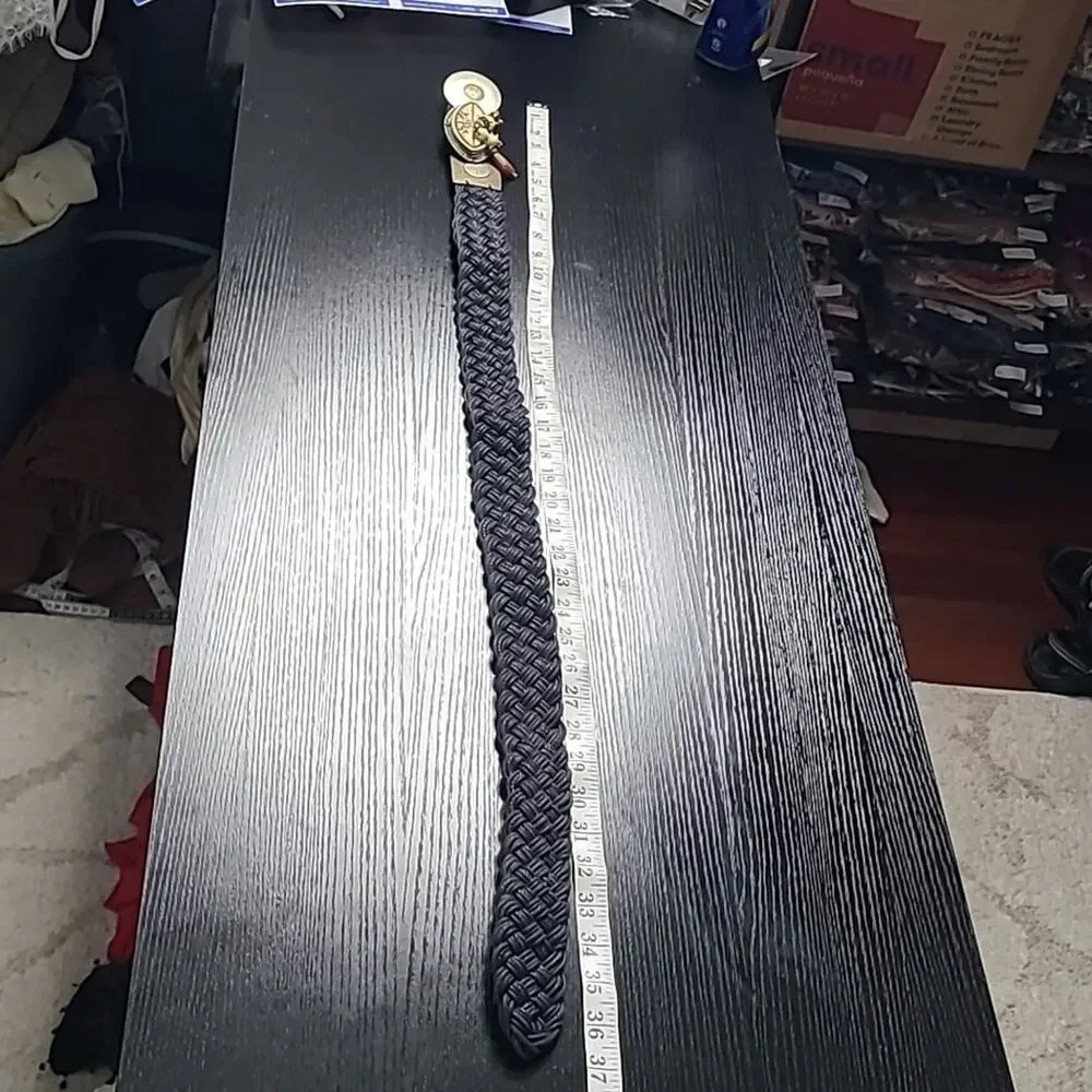 Vintage Marjorie Baer San Fransicso woven rope belt - Picture 4 of 8